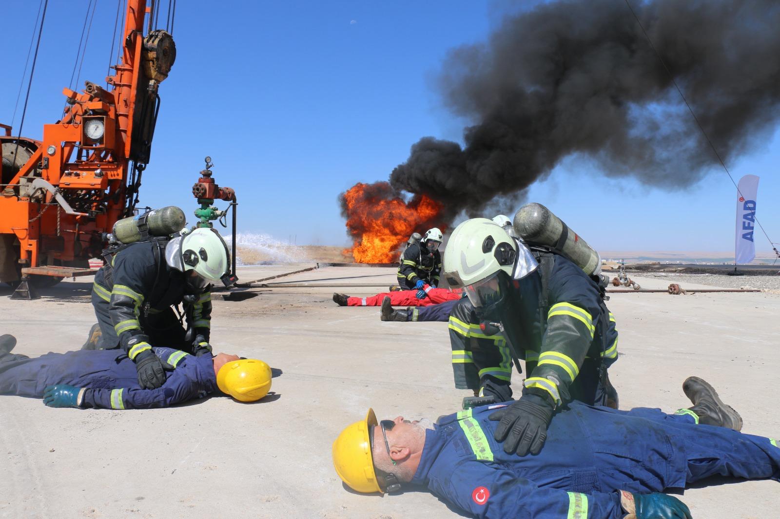 Belediye İtfaiyesi’nden Kurumsal İşbirliği Tatbikatı