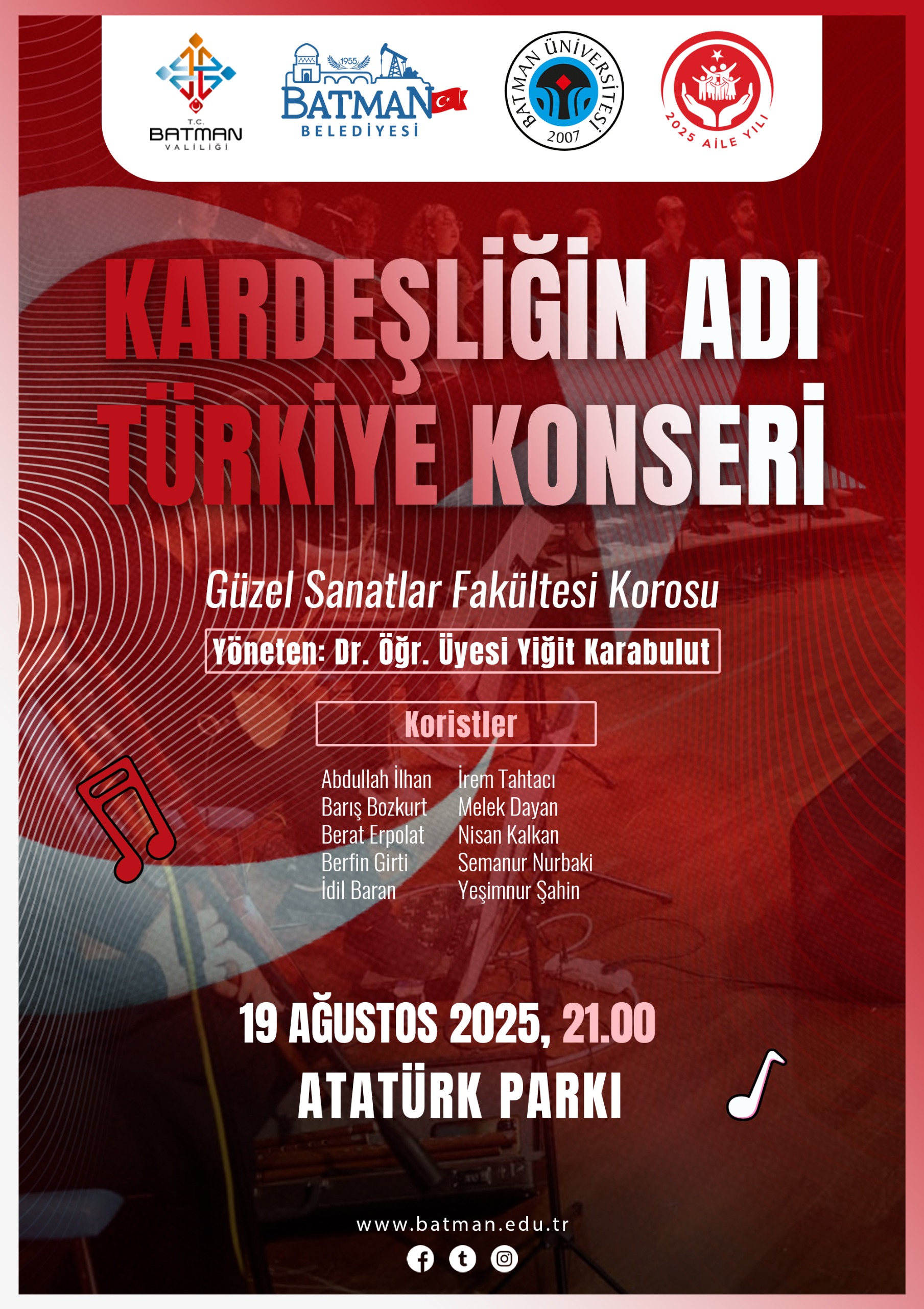 Batman Üniversitesinden anlamlı konser