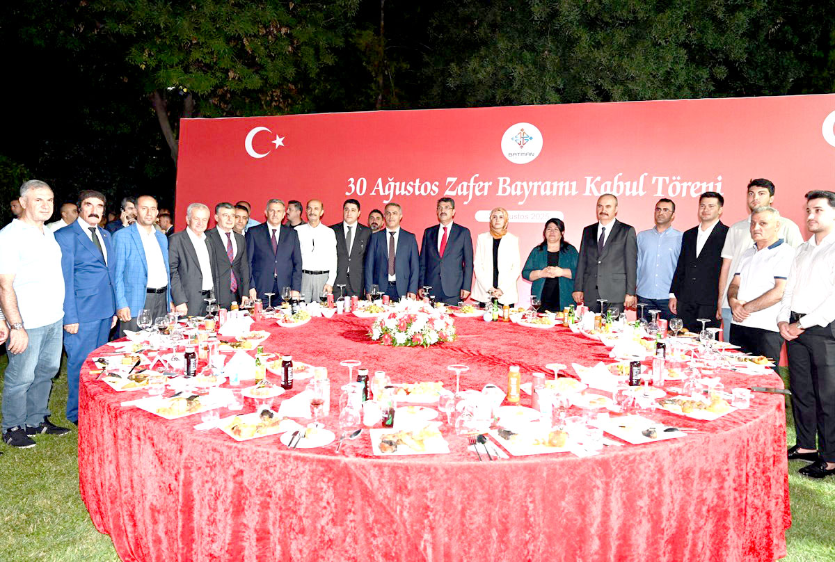 30 Ağustos Zafer Bayramı Kabul Töreni Düzenlendi