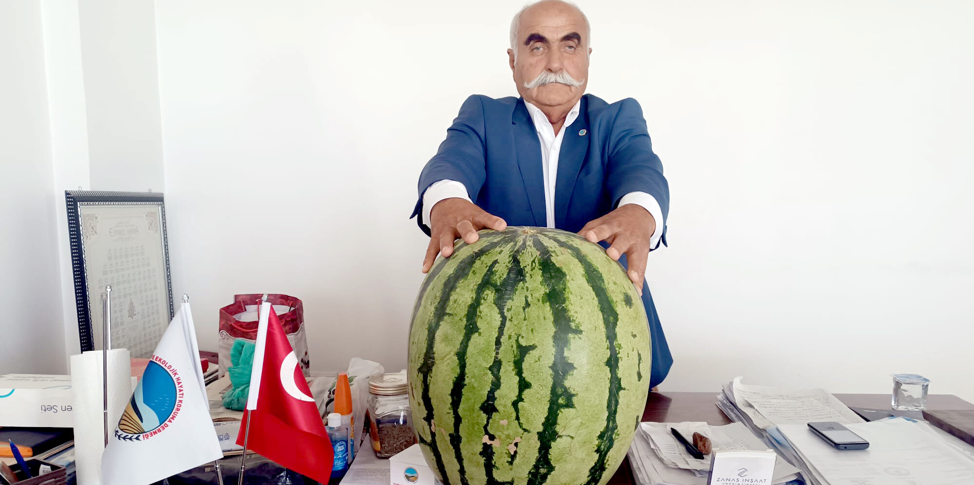 Batman Ovası’ndan Dev Karpuz