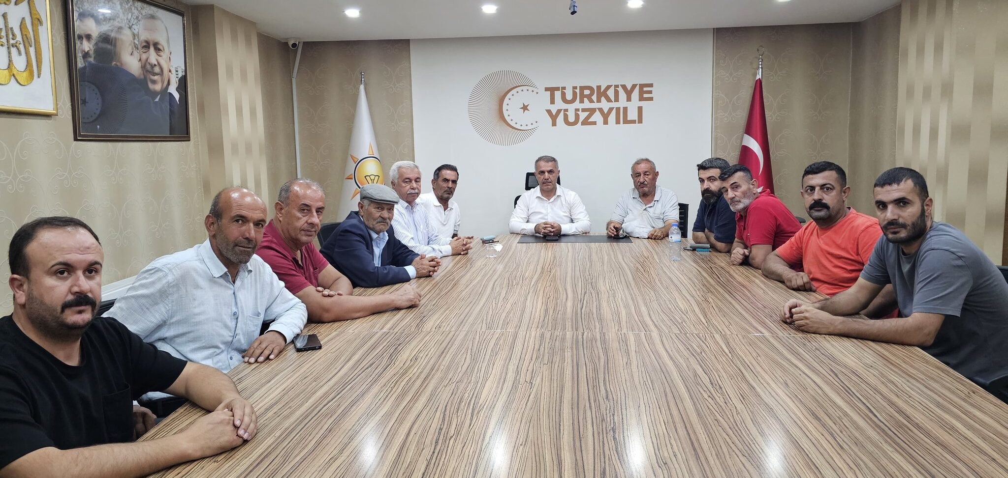 AK Parti İl Başkanı Şansi, Kocalar Köyü Heyetini Ağırladı