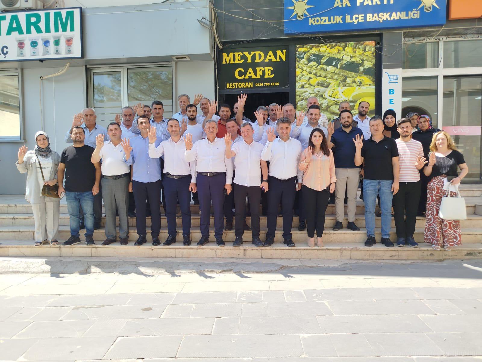 AK Parti Batman’dan Kozluk’ta önemli toplantı ve ziyaret