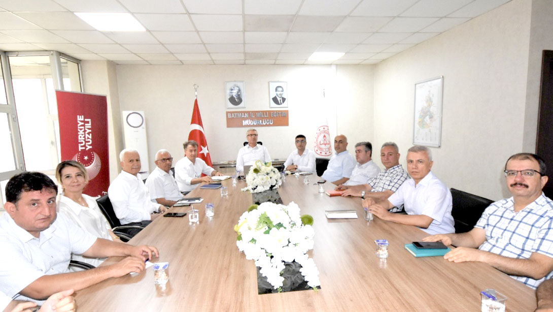 MEM’de Haftalık Koordinasyon ve Değerlendirme Toplantısı Gerçekleştirildi