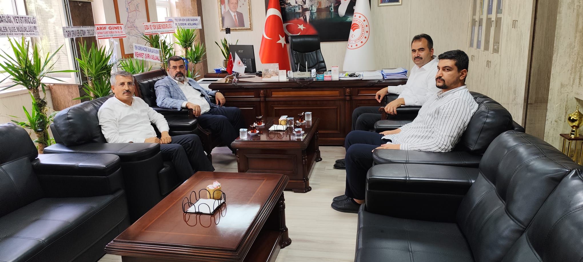 Batman İl Müftülüğünden Tarım İl Müdürüne Ziyaret