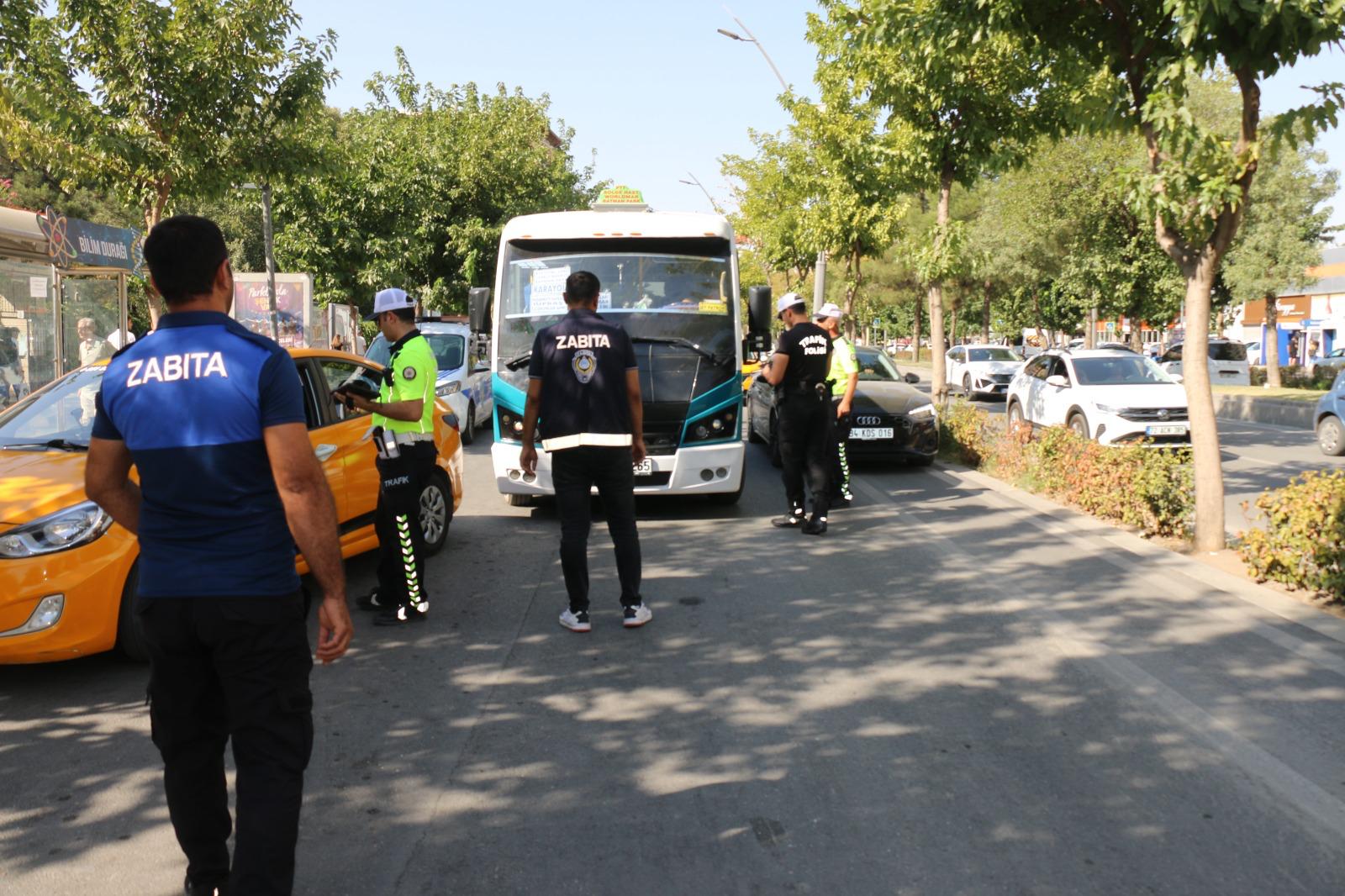 Toplu Taşıma ve Motosikletlere Sıkı Denetim