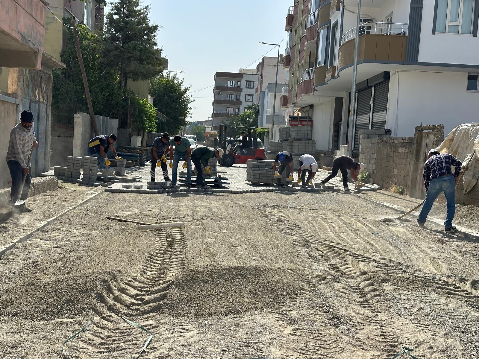 150 Bin Metrekare Parke Taşı Döşendi