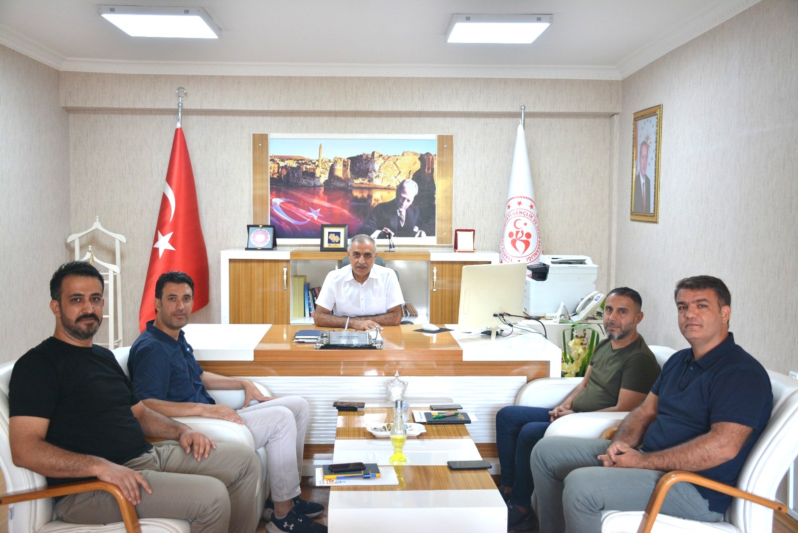 Proje Ofisi’nden İl Müdürü Özperk’e Ziyaret