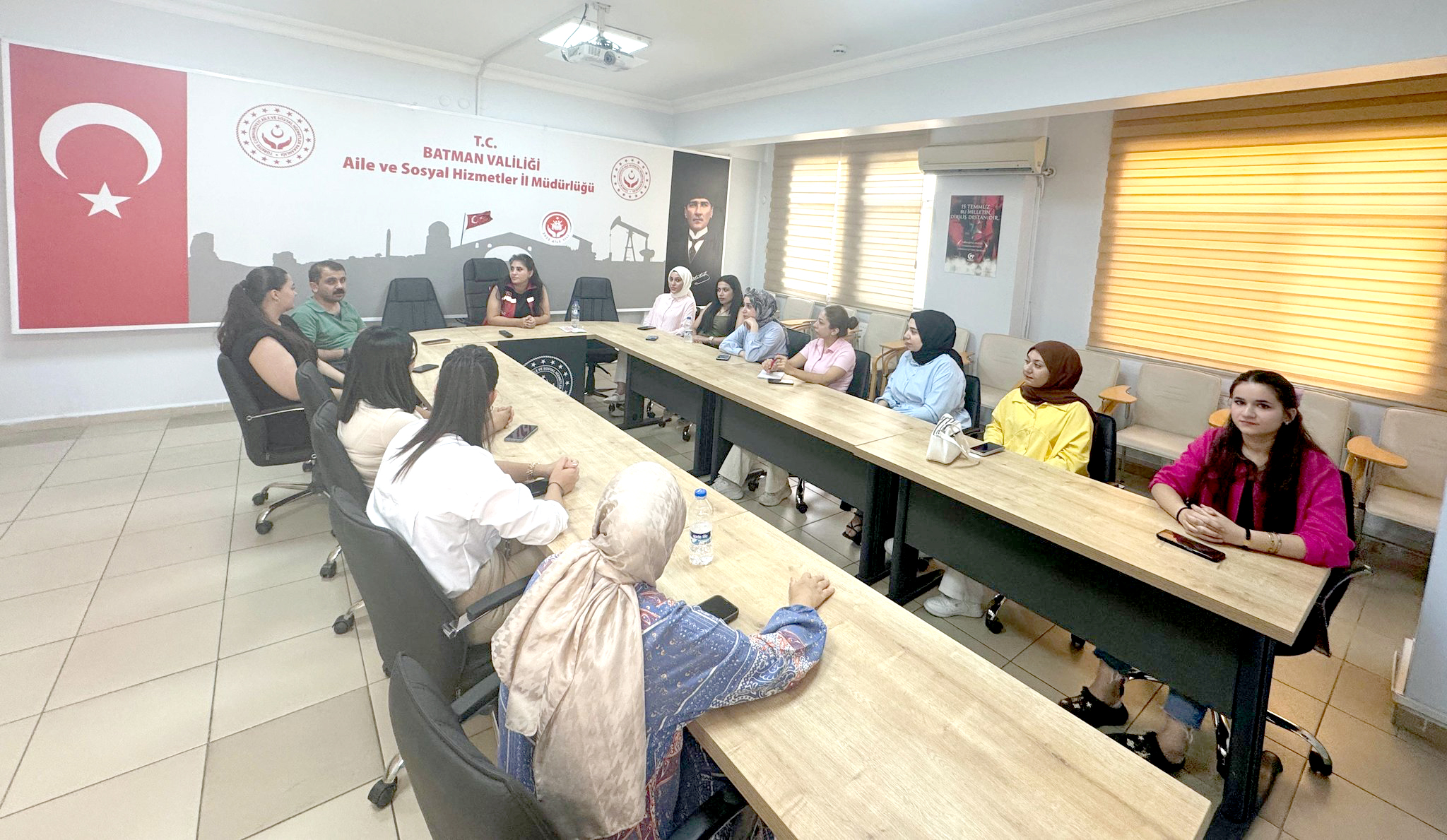 Stajyer Öğrencilere Kadına Yönelik Şiddetle Mücadele Eğitimi Verildi