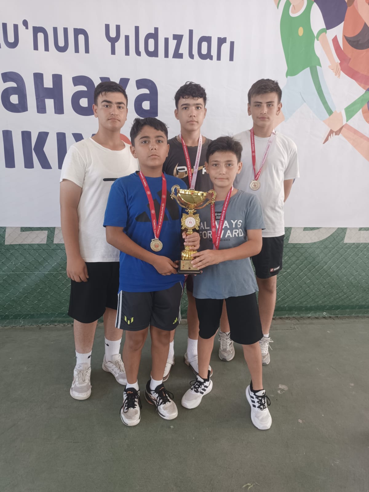 Tenis Erkek Takımı Türkiye finalinde!