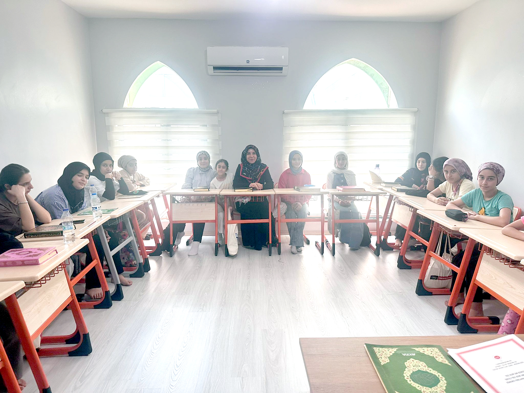 Batman Müftü Yardımcısı Özdemir, Yaz Kur’an Kurslarını Ziyaret Etti