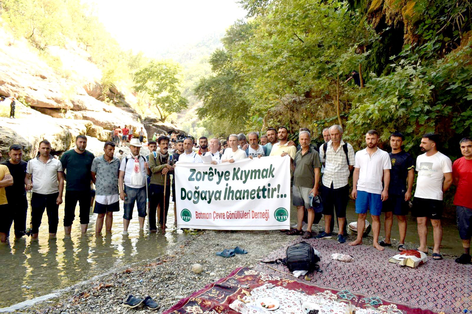 Zorê Vadisi İçin Tarihi Yürüyüş ‘Doğaya İhanet Etmeyin’