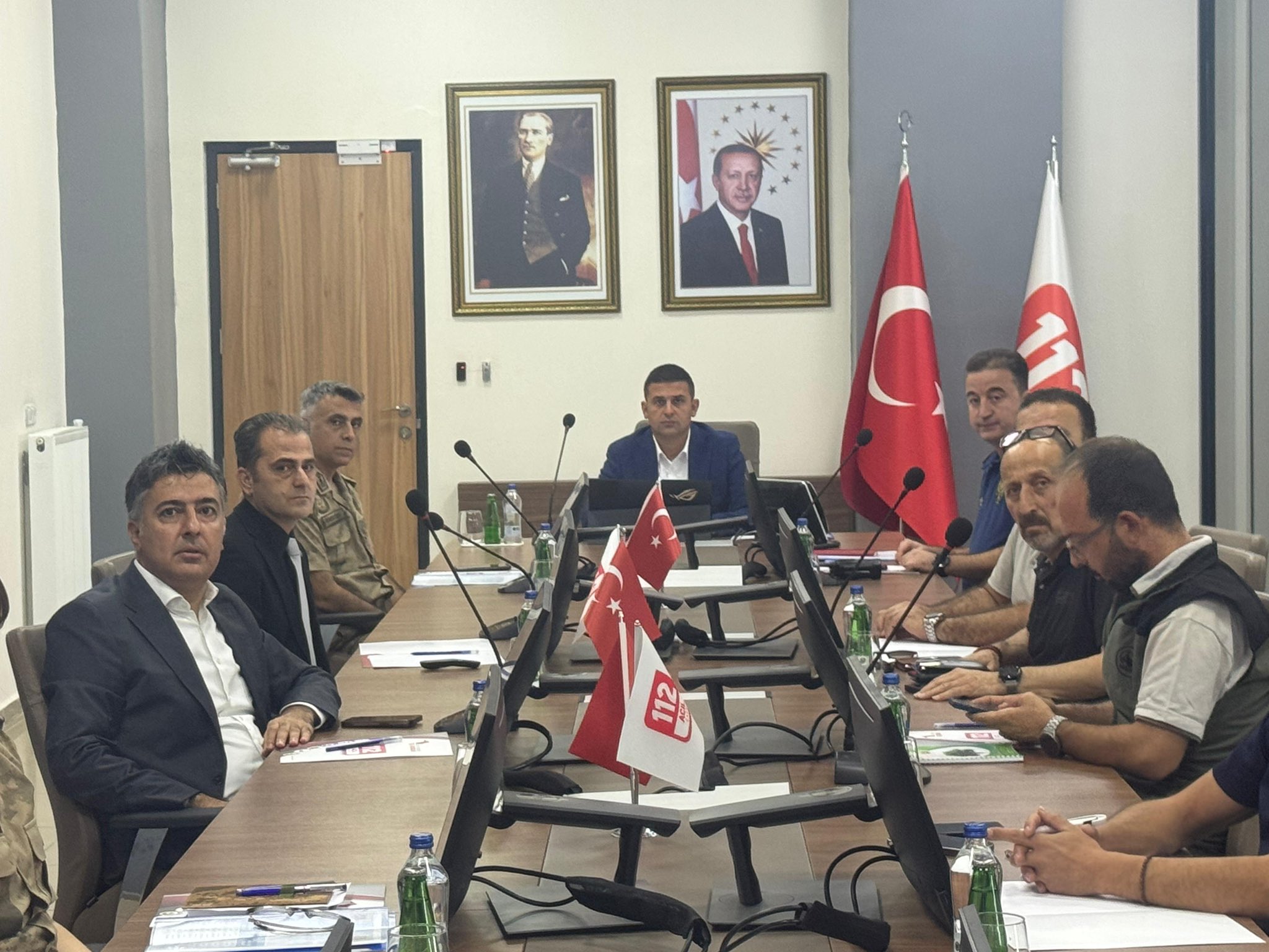 112 Acil Çağrı Hizmetleri İl Koordinasyon Komisyonu Eylül Ayı Toplantısı Gerçekleştirildi