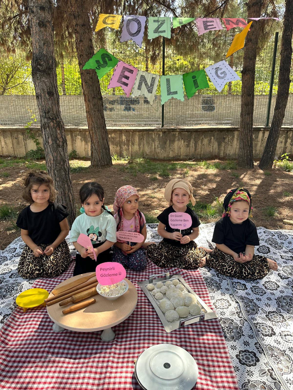 19 Mayıs ADEM’de Miniklerden Renkli Gözleme Etkinliği