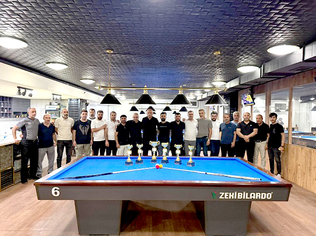 Bilardo Şampiyonları belli oldu