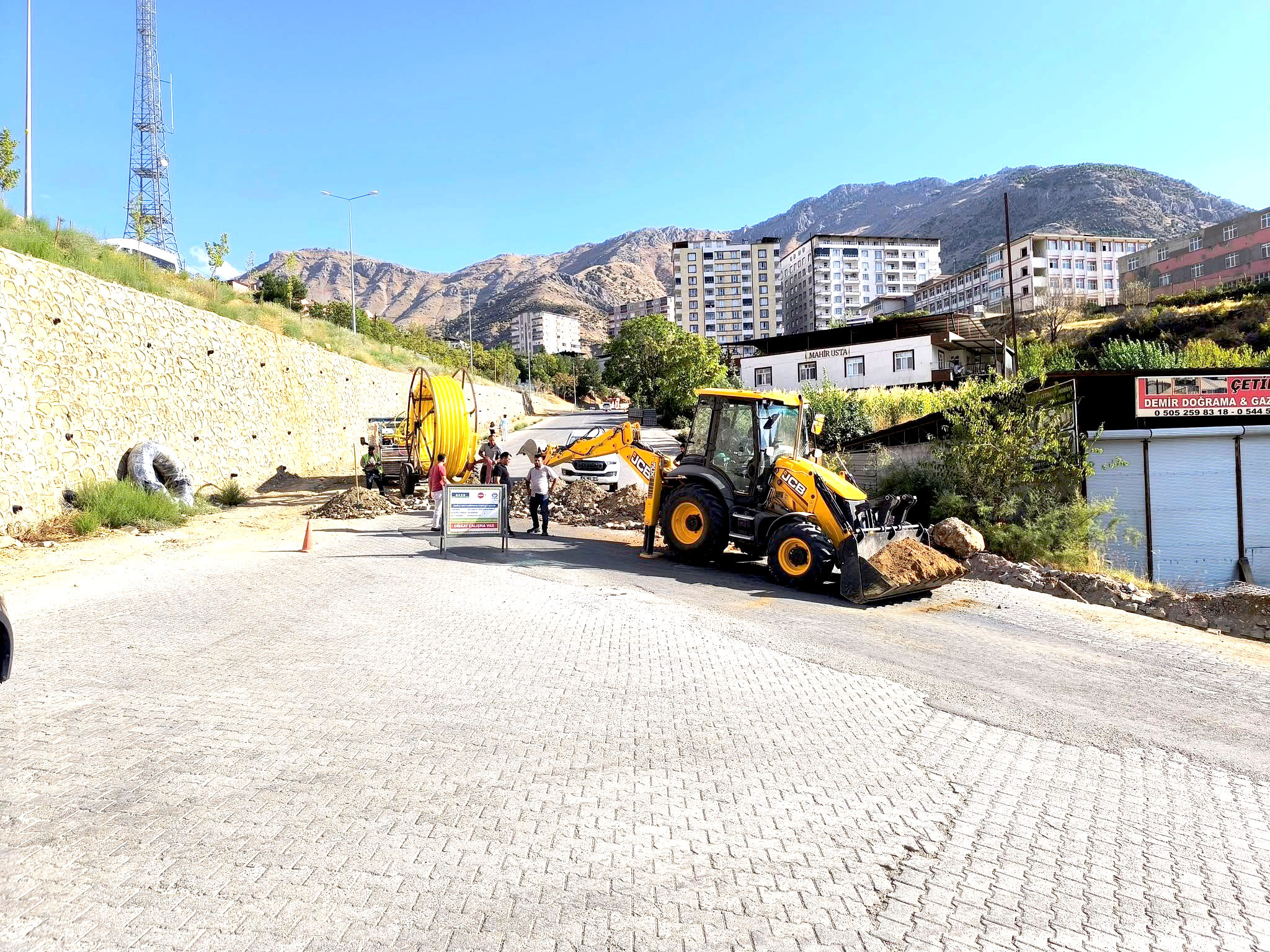 Çalışmalar yeniden başladı