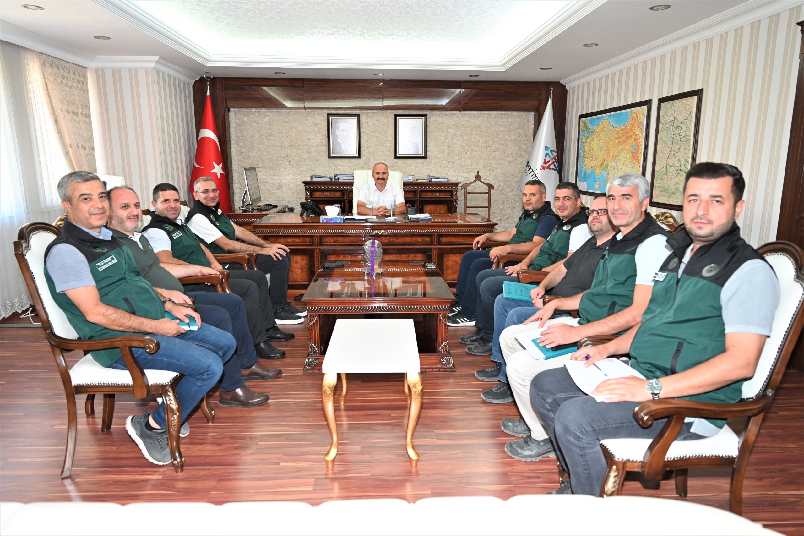 DSİ 10. Bölge Müdürlüğünden Vali Canalp’a ziyaret