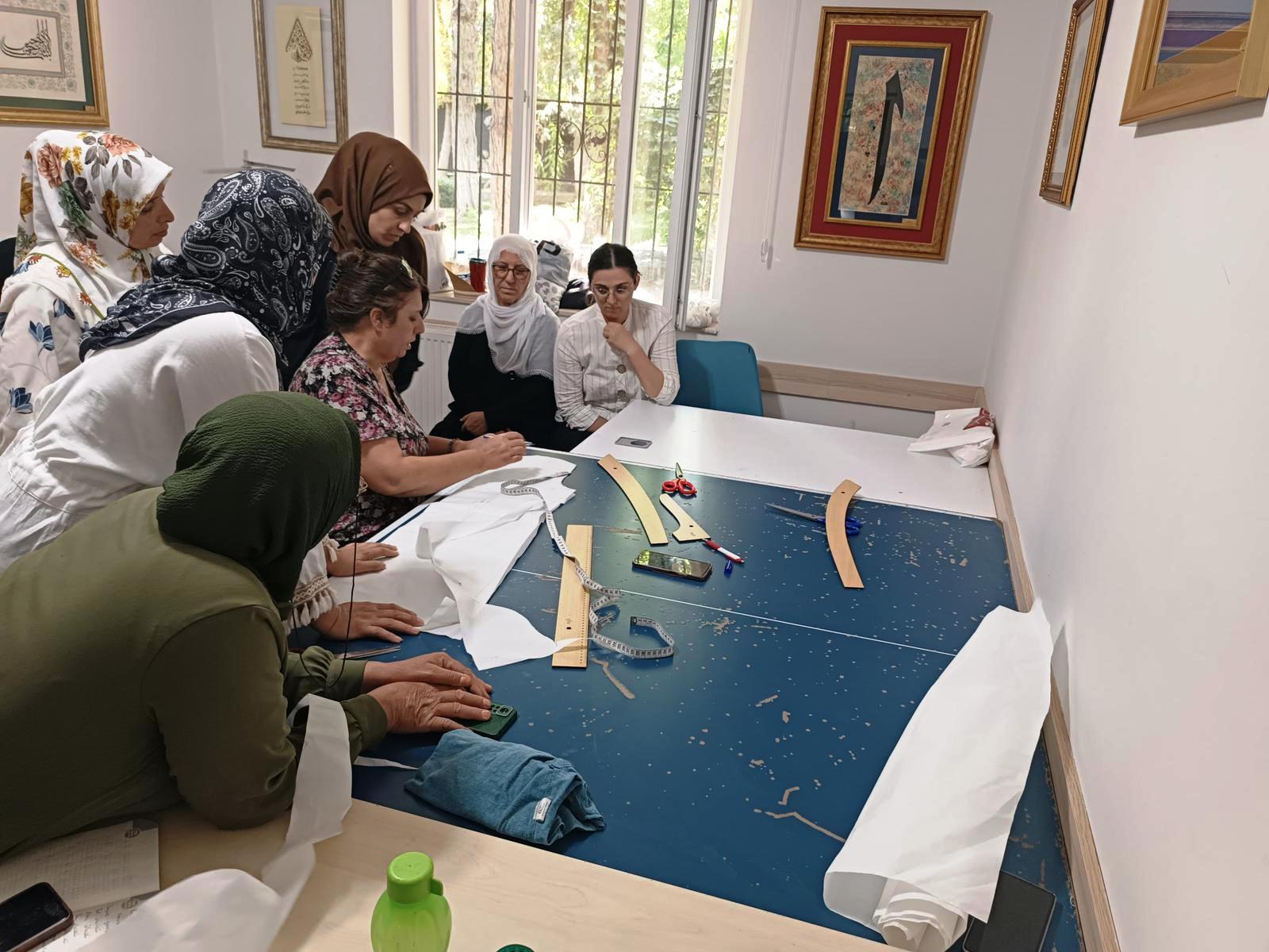 Dikiş Kursu Yoğun İlgi Görüyor