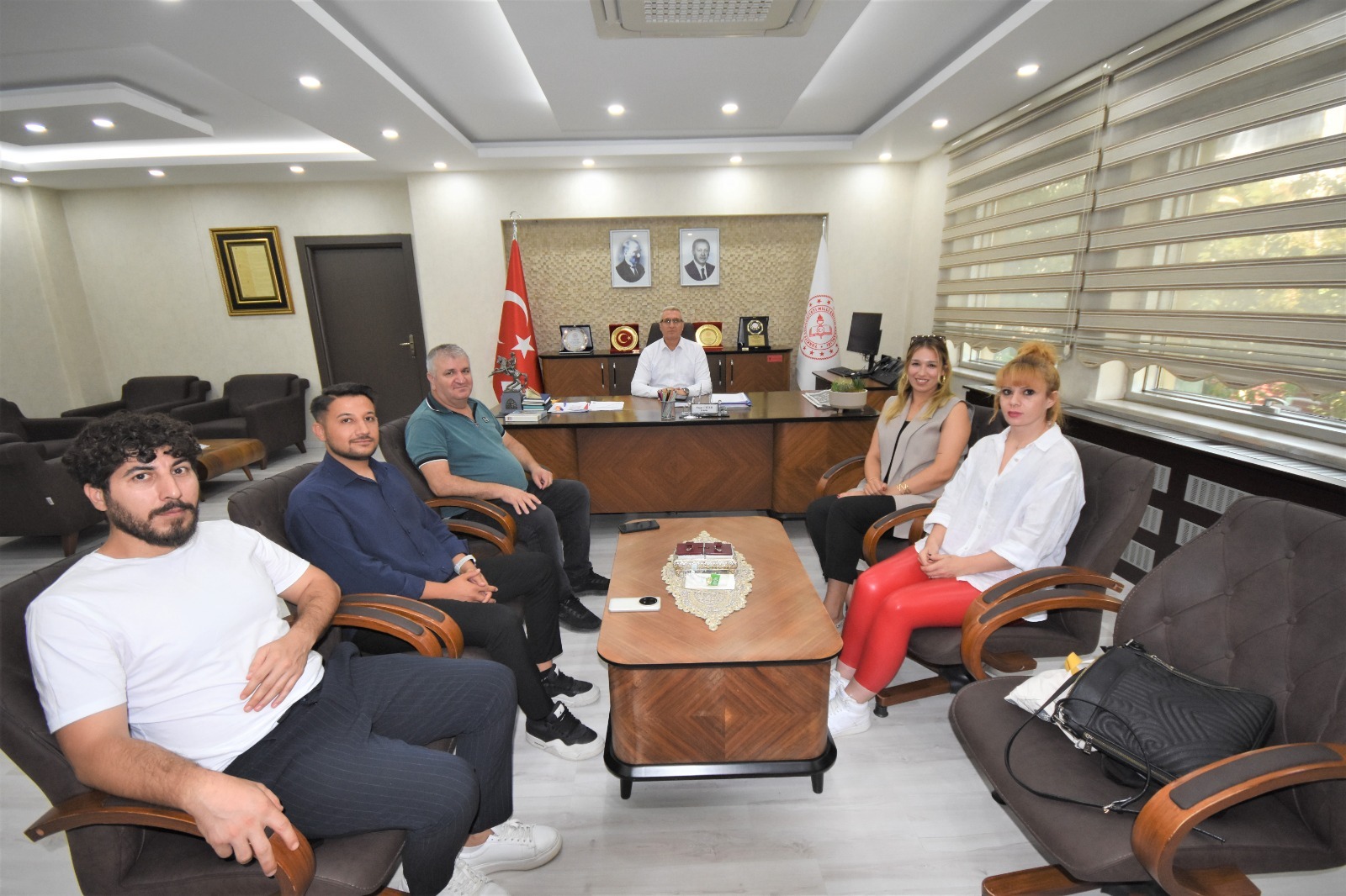 Erasmus+ Projesi Kabul Gören Öğretmenlerden Ziyaret