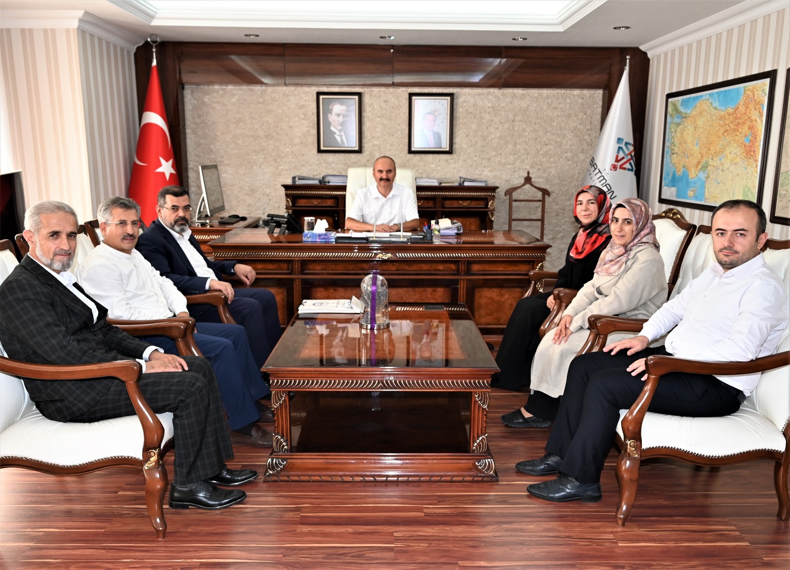 İl Müftülüğünden Vali Canalp’a Mevlid-i Nebi Haftası Ziyareti