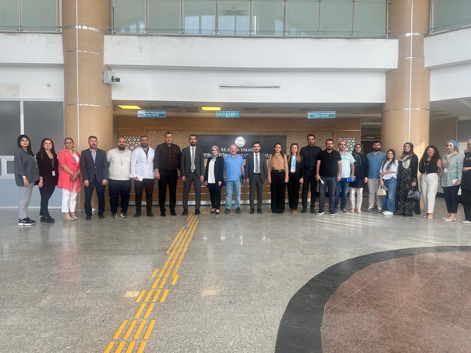 Batman Eğitim ve Araştırma Hastanesi’nde Çapraz Değerlendirme Gerçekleştirildi