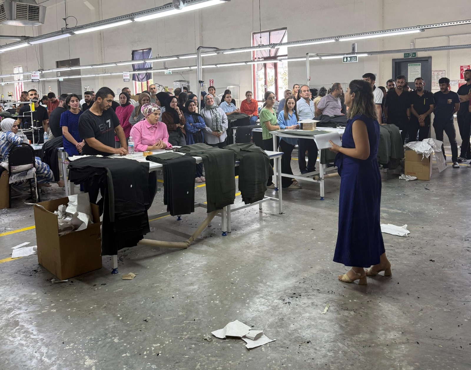 Batman’da Tekstil İşçilerine “Teknoloji Bağımlılığı” Eğitimi