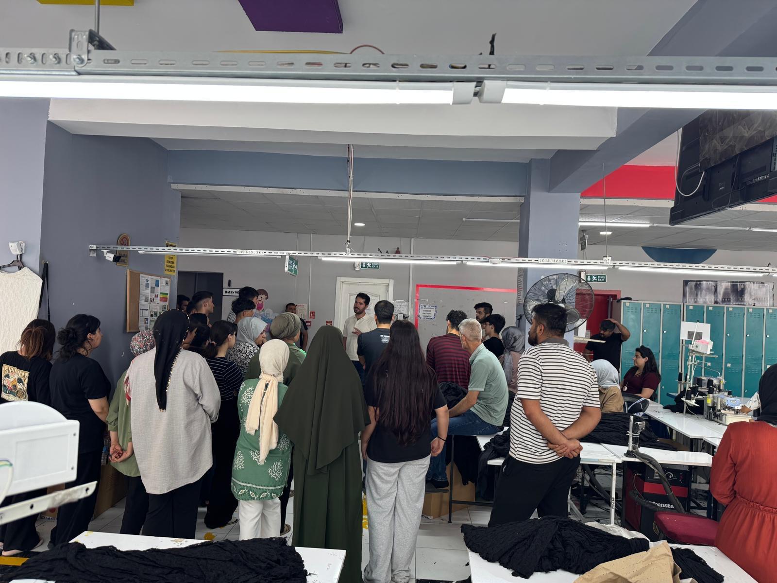 Tekstil çalışanlarına “Madde ve Teknoloji Bağımlılığı” Eğitimi Verildi