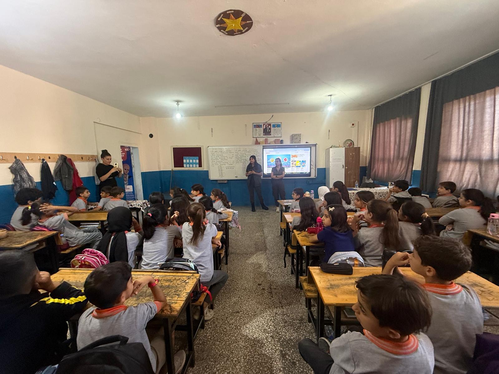 Öğrencilere “Yeşil Vatan Benim Okulum” Eğitimi