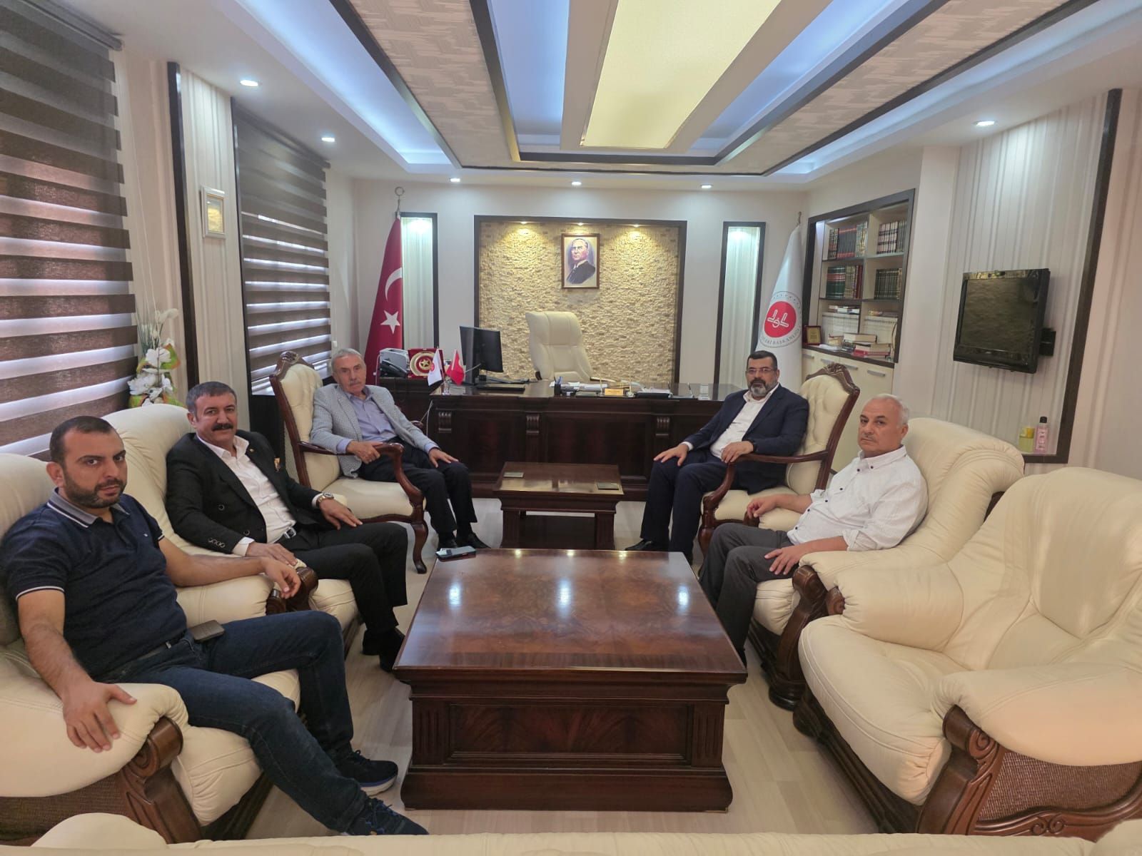 Eski Milletvekili Ahmet İnal’dan İl Müftüsü Ahmet Durmuş’a Ziyaret