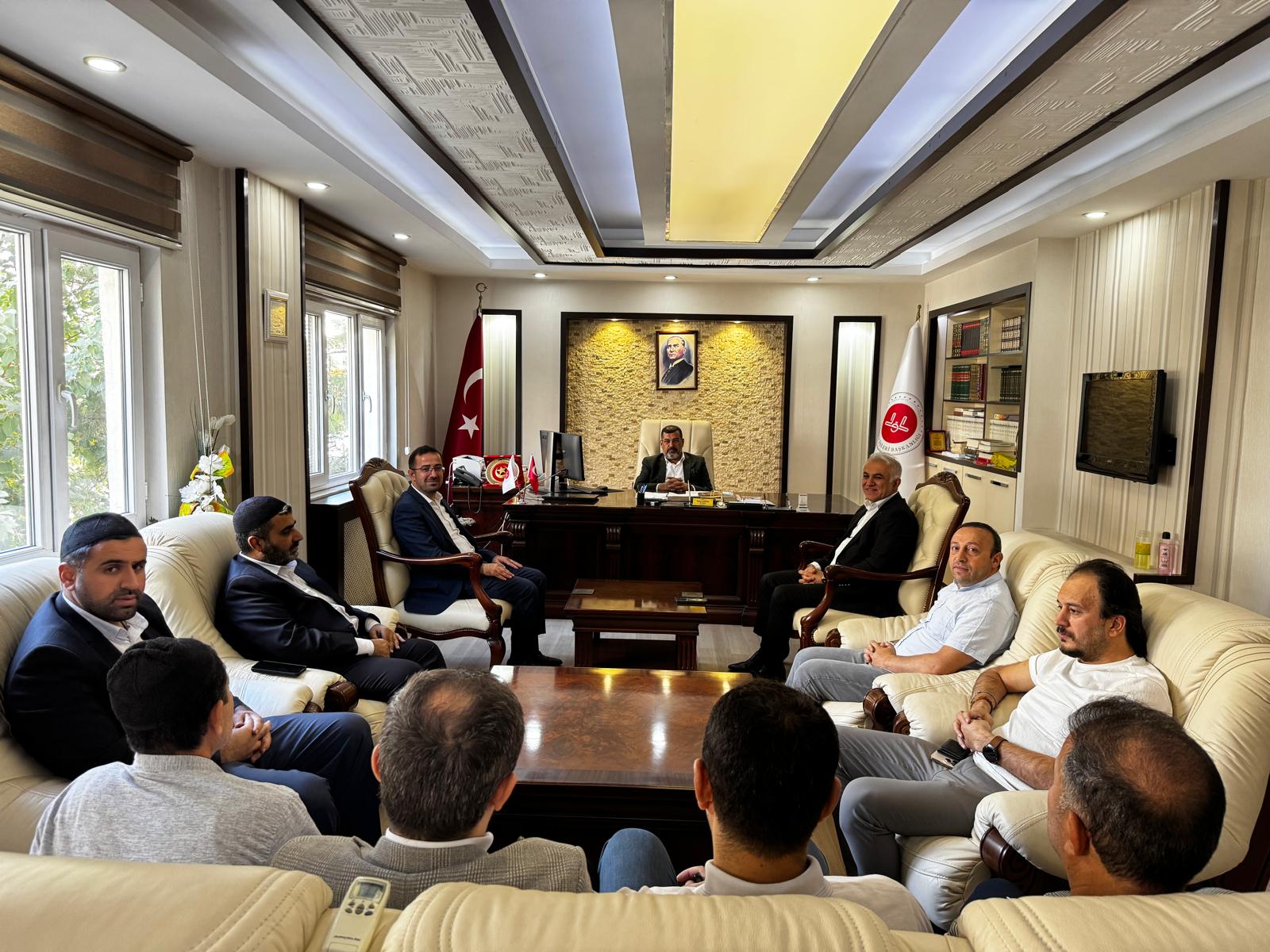 Bağımsız Diyanet Sen’den Batman Müftülüğüne Nezaket Ziyareti