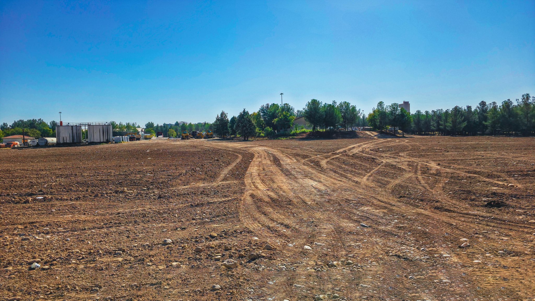 Recep Tayyip Erdoğan Bulvarı Cephesinde Çevre Düzenleme Çalışması