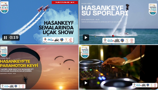 Hasankeyf’te 5. Su, Doğa Sporları ve Turizm Festivali Başlıyor