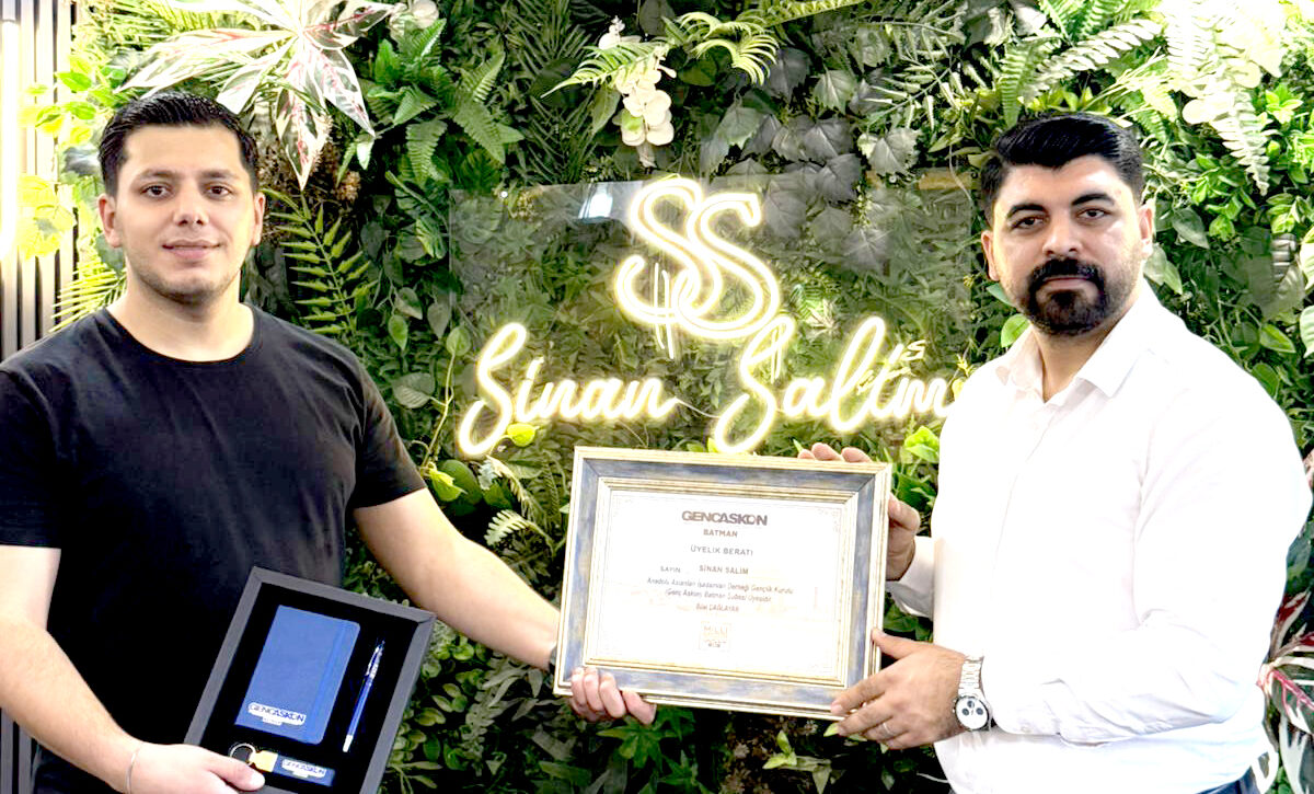 Genç Askon’dan Eğitim Ve Üniversiteler Başkanı Sinan Salim’e ziyaret