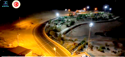 Gercüş’te Işıklandırma Çalışmaları Tamamlandı