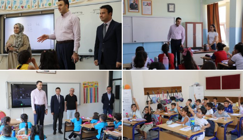 Hasankeyf Kaymakamı İmrak, Yeni Eğitim-Öğretim Yılı İçin Okulları Ziyaret Etti