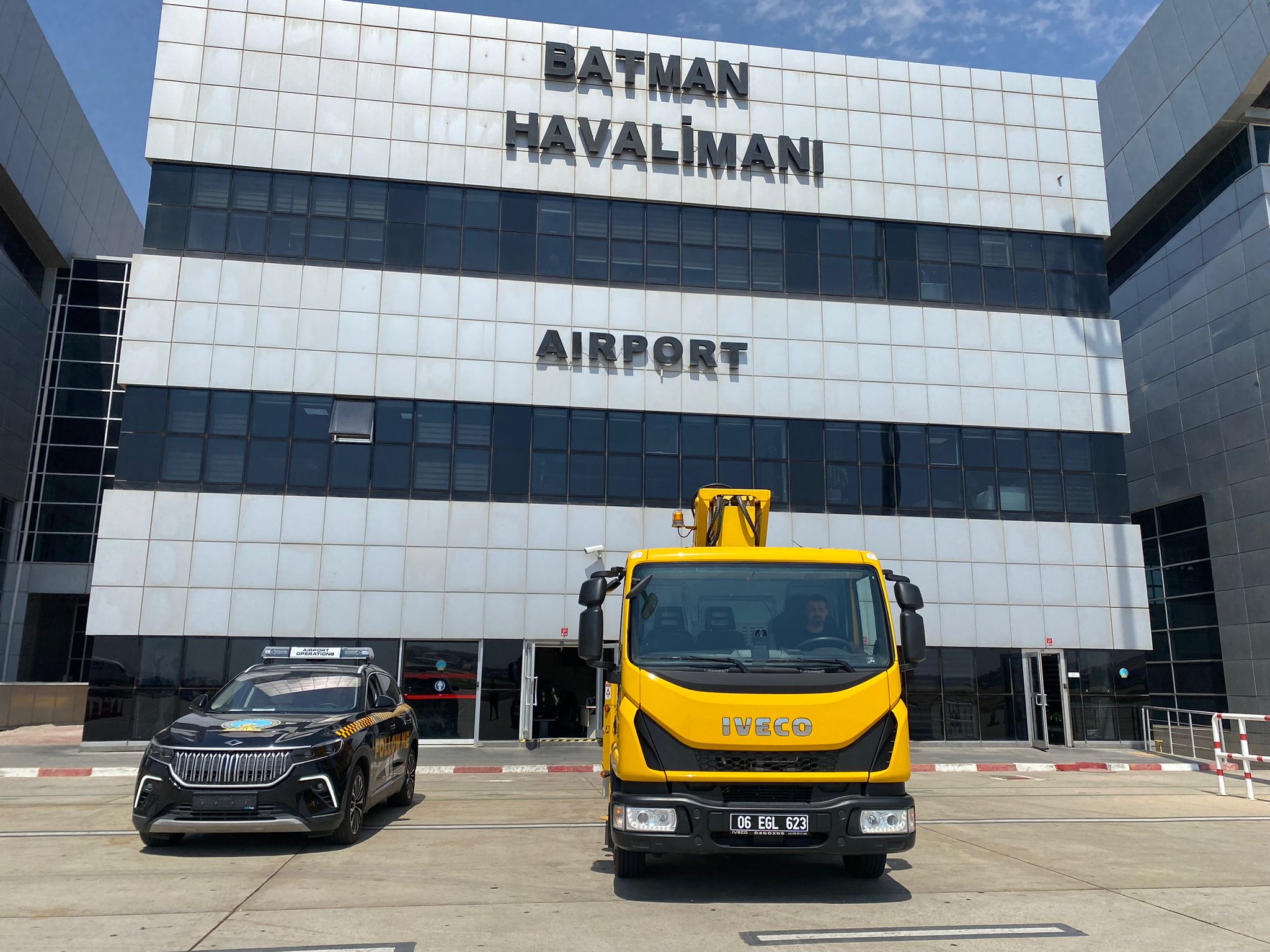 Batman Havalimanı Araç Envanteri Yerli ve Milli Araçlarla Güçlendirildi