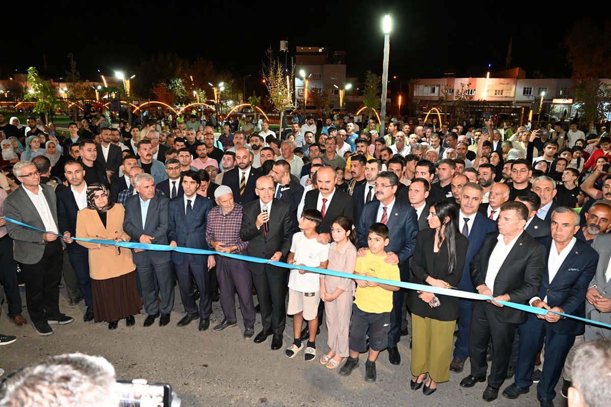 İluh Bulvarı’nın açılışını Bakan Şimşek gerçekleştirdi