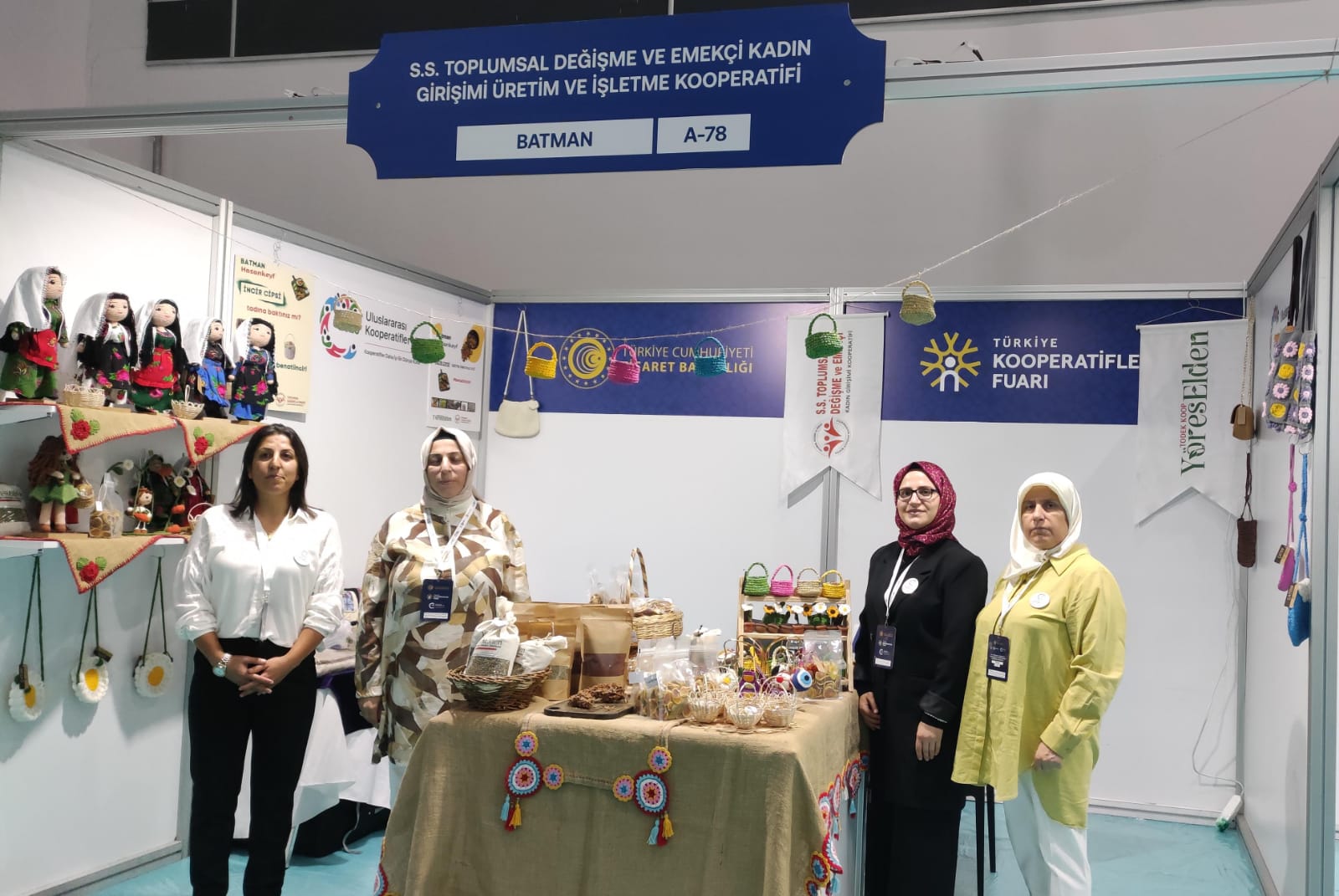 Kadın Kooperatifleri Türkiye Kooperatifler Fuarı’nda