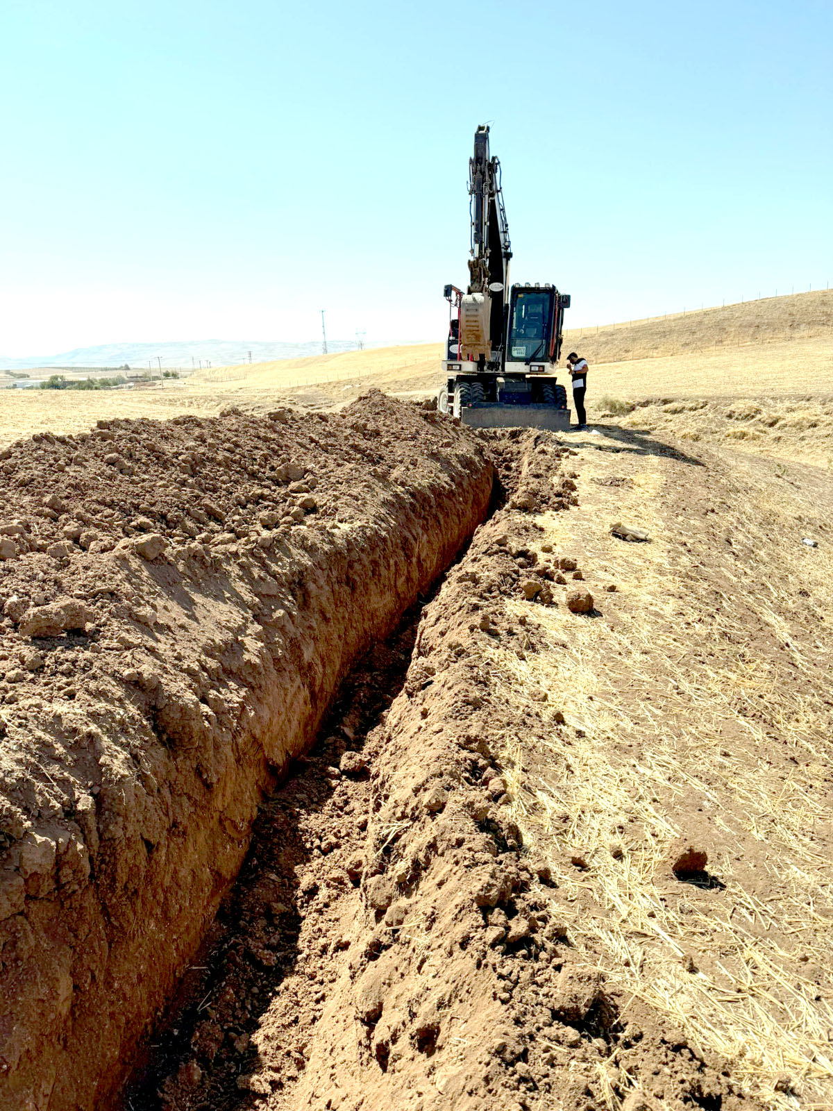 Kösetarla Köyü’nün İçme Suyu Hattı Yenileniyor