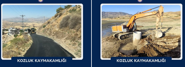 Kozluk’ta Köylerde Çalışmalar Sürüyor