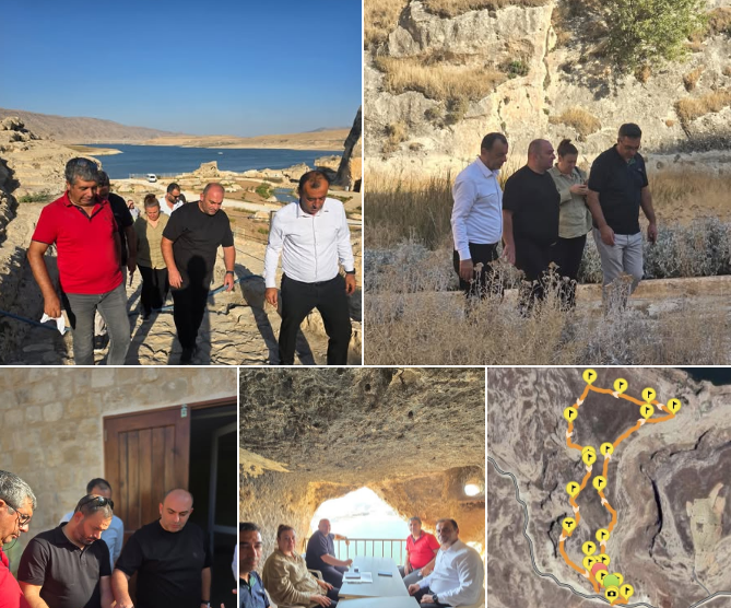 Kültür ve Turizm Başkanlığı’ndan Hasankeyf’e Ziyaret