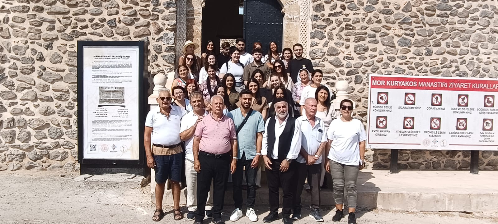 Mor Kuryakos Manastırı’na Uluslararası Ziyaret