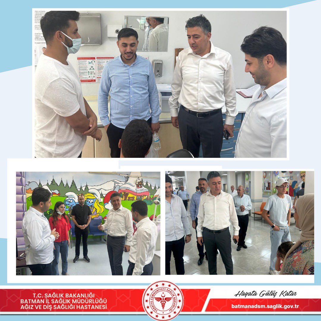 İl Sağlık Müdürü Solmaz’dan Ağız ve Diş Sağlığı Hastanesine Ziyaret