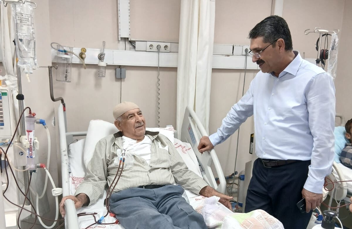 Nasıroğlu’ndan Eğitim ve Araştırma Hastanesi’nde Ziyaret