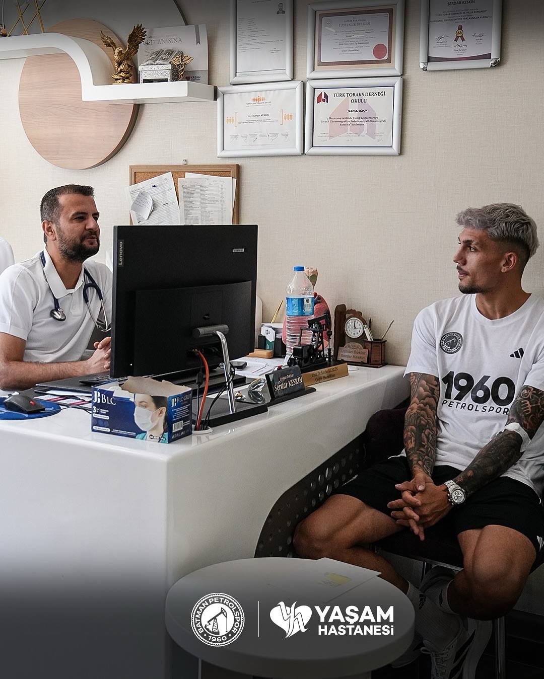 Batman Petrolspor Futbolcuları Sağlık Kontrolünden Geçti