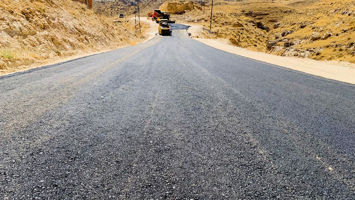 Şaab Vadisi Yolunda Asfalt Çalışmaları Tamamlandı