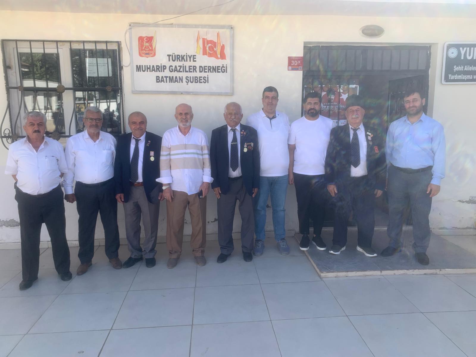 Saadet Partisi’nden Gaziler Derneği’ne Ziyaret