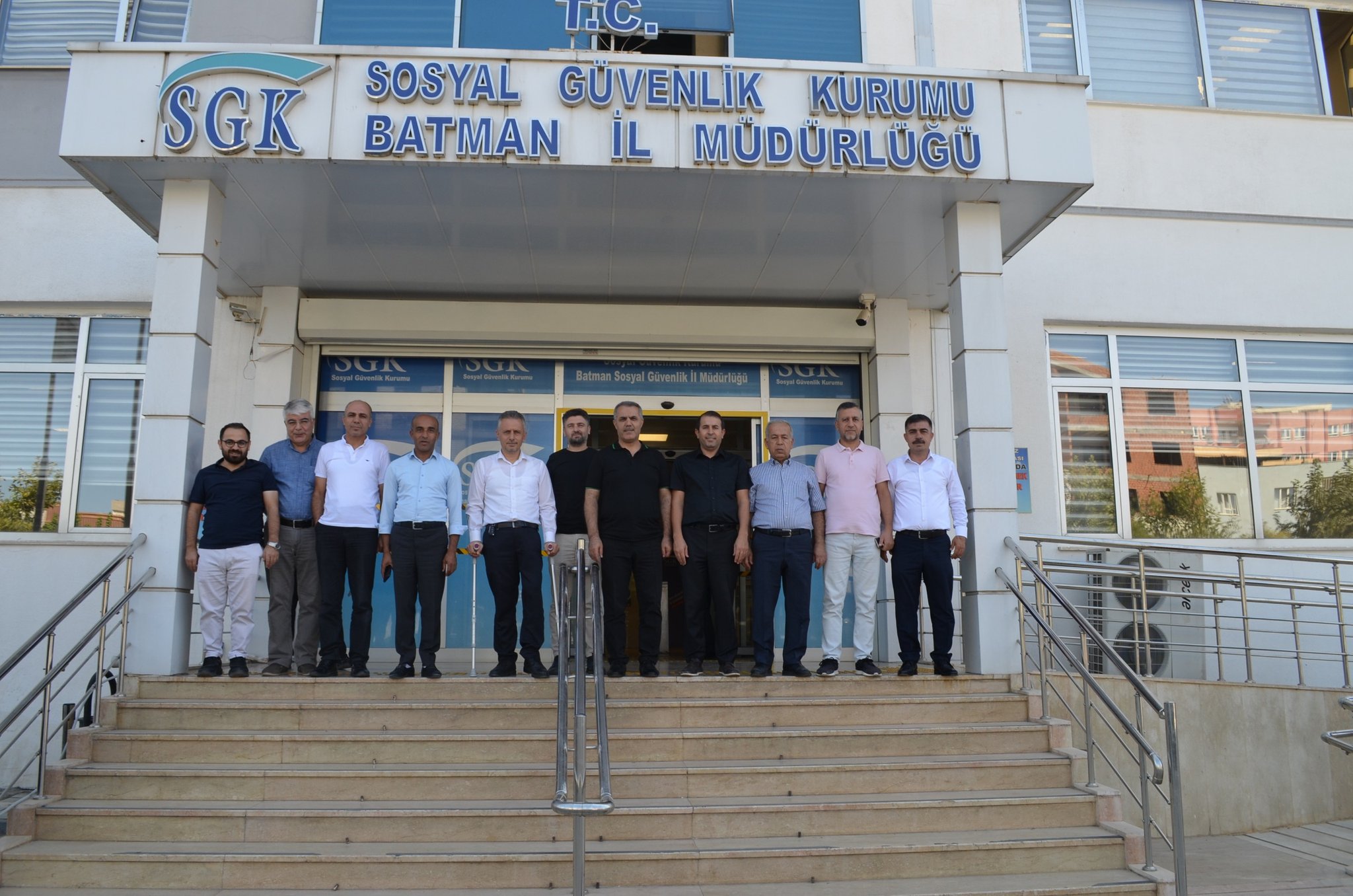 Şansi’den SGK İl Müdürlüğüne tebrik ziyareti