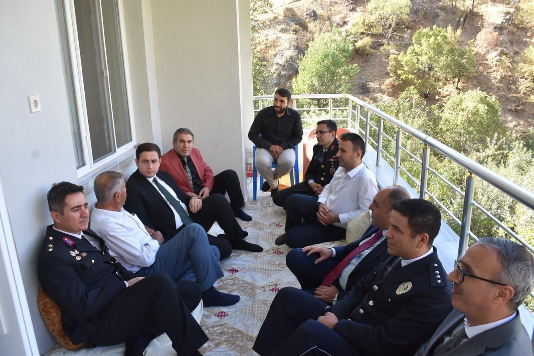 Kaymakam Başar’dan Gazilere Anlamlı Ziyaret