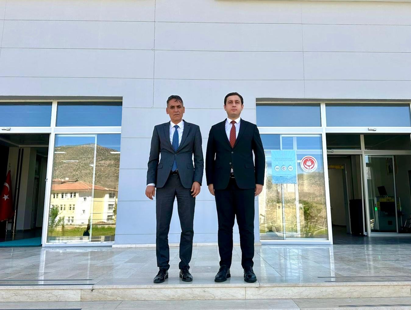 Başsavcı Eroğlu’ndan Sason Kaymakamı Başar’a ziyaret