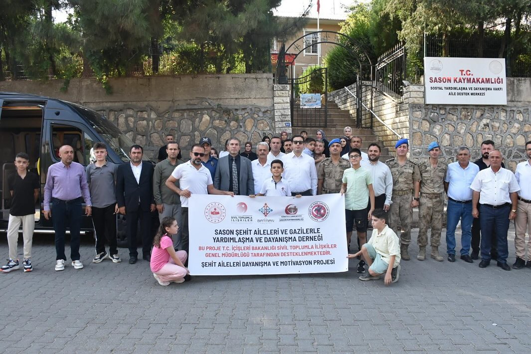 Sason’da Şehit Aileleri İçin Anlamlı Proje Başladı